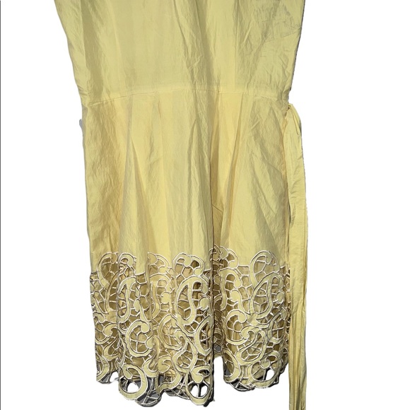 Antonio Melani yellow dress 12 - Picture 6 of 8